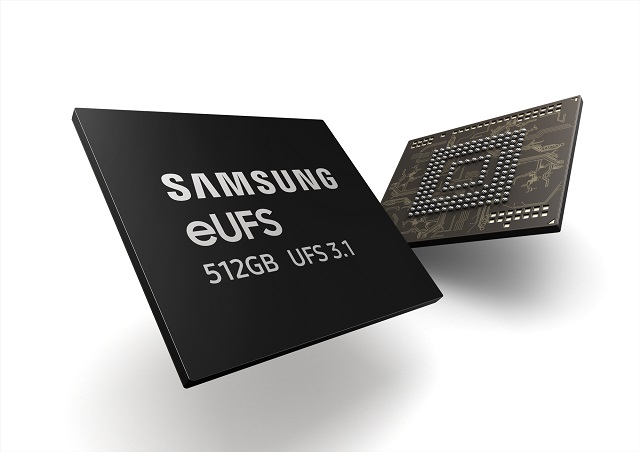 三星量产业内最快UFS 3.1手机闪存：写速1.2GB/s 三倍于UFS 3.0
