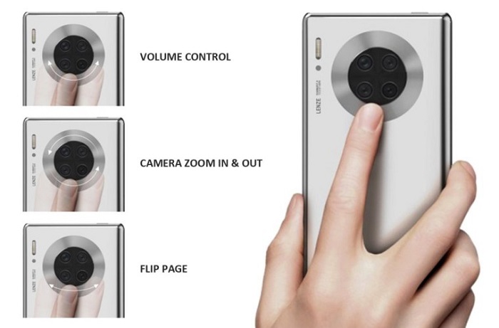 新专利曝光：华为或在Mate 40 Pro后摄外圈配备环形触控屏