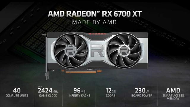 AMD最新显卡RX6700XT正式发布！能否成为玩家新曙光？