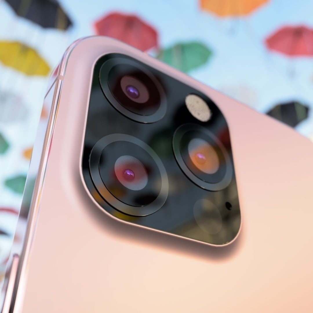 iPhone 12s Pro粉色版渲染图首曝：外观大变、后摄改为一体化设计