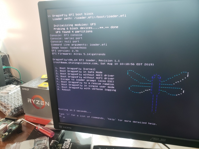 DragonFlyBSD 6.0即将发布