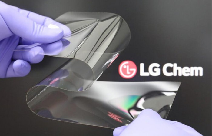 LG造造了一种新的可折叠显示器 硬度和玻璃一样还削减了折痕