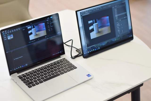 笔记本屏幕太小怎么办笔记本无法开机？这款便携屏可以协同笔记本等一起办公