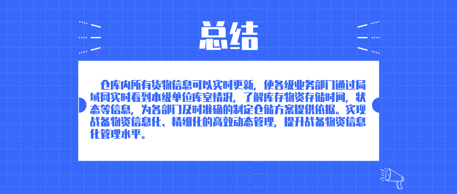 智慧军营战备仓库管理系统